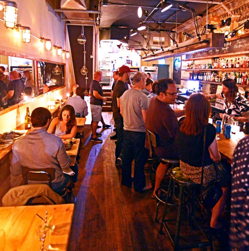 Pinkertons snack bar in Toronto